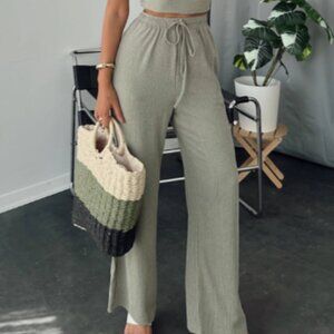 CMFSHN CASUAL FLARE PANT SET